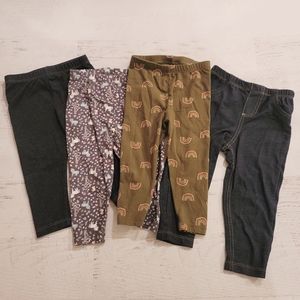 CAT & JACK/CARTER'S | Baby Girl 18mo Legging Set